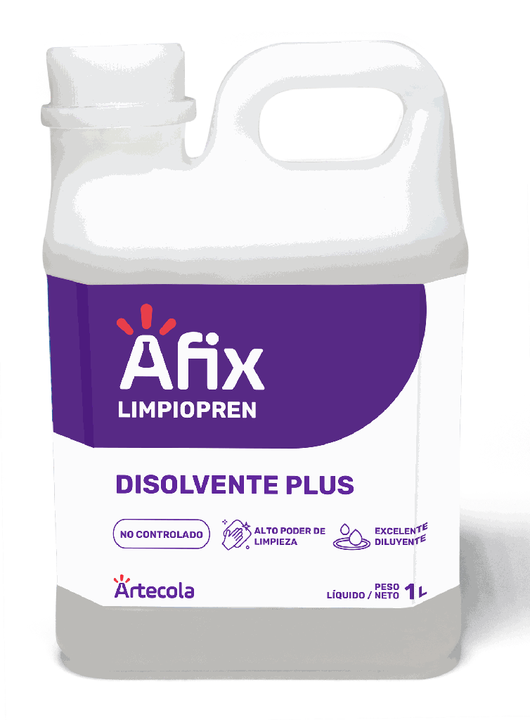 AFIX LIMPIOPREN DISOLVENTE PLUS X 1 LT - Caja de 20